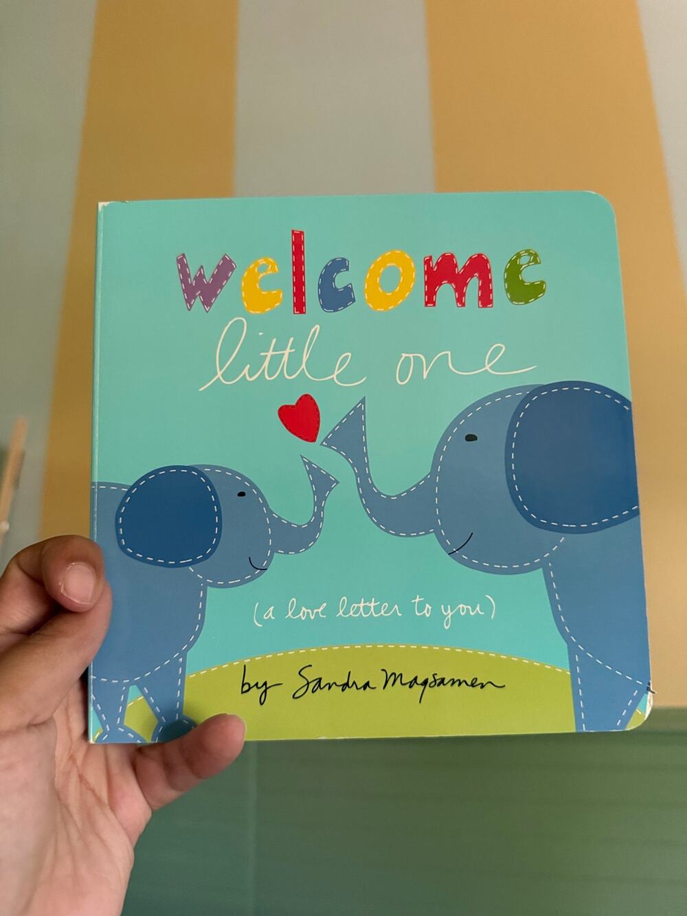 Welcome Little One Board Book Sandra Magsamen Baby Shower New Gift